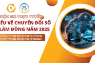 Kế hoạch Tổ chức Cuộc thi trắc nghiệm trực tuyến tìm hiểu về Chuyển đổi số năm 2025